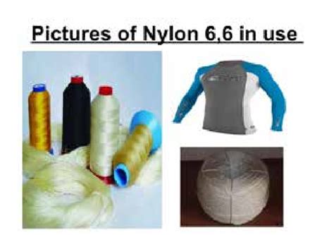 Applications Of Nylon 6 6 Download Scientific Diagram