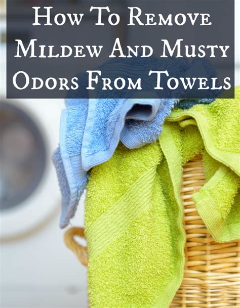 Remove Mildew And Musty Odor From Towels Deep Cleaning Tips House