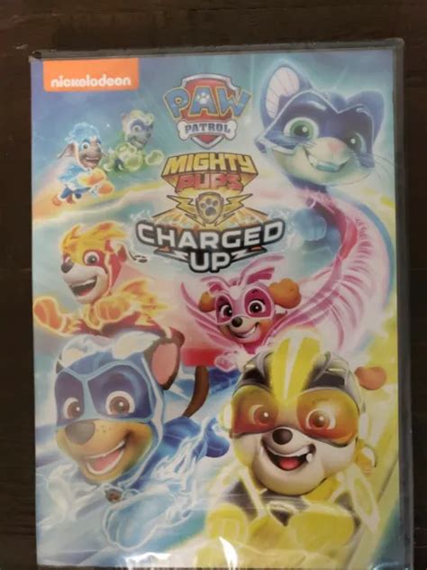 Paw Patrol Mighty Pups Charged Up Dvd 762 Picclick