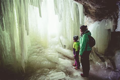 Eben Ice Caves In Michigans Upper Peninsula Midwestern Wanderlust