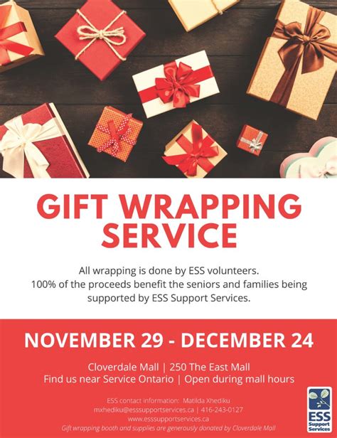 T Wrapping Flyer Template