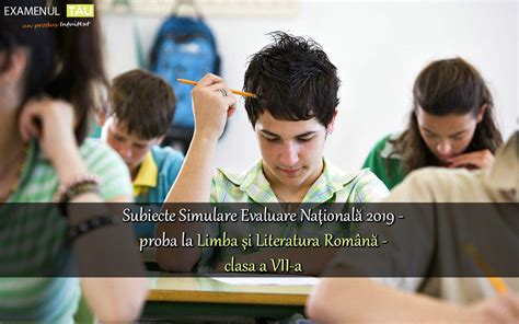 Edu.ro publică astăzi notele finale, după contestații, la edu.ro rezultate evaluare naţională 2019. Subiecte Simulare - Evaluare Nationala 2019 - proba la ...