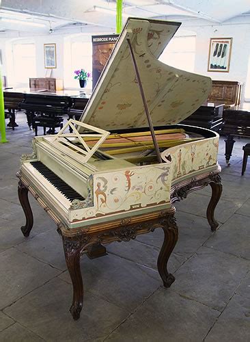 Unique Pleyel Grand Piano For Sale Hand Painted In Berainesque