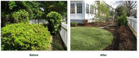 Before And After Pictures Of A Landscaping Makeover Johnsons