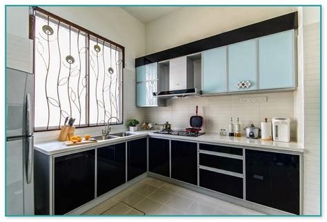 Interior design studio in shah alam, malaysia. Aluminium Kitchen Cabinet Design Malaysia 2
