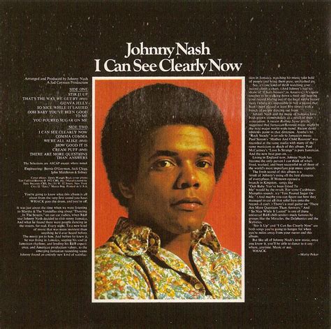 Johnny Nash I Can See Clearly Now Remastered Expanded Reissue Big Break