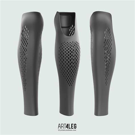 Airy Customized 3d Printed Prosthetic Leg Cover On Behance