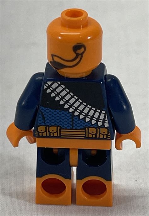 Lego Deathstroke Minifigure Batman Superheroes Harbor Pursuit 76034