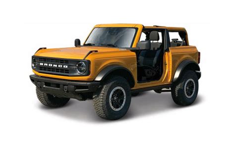2021 Ford Bronco Wildtrak Red Maisto 31456rd 118 Scale Diecast