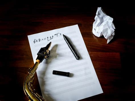 Composing Music Stock Photo Image Of Orchestration Background 1142196
