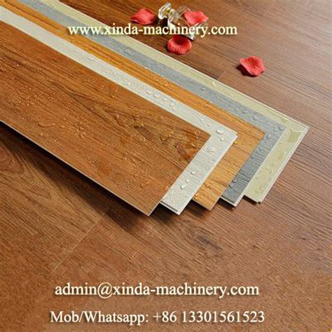 SPC Floor Making Machine Xinda Machinery PVC Foam Board Production