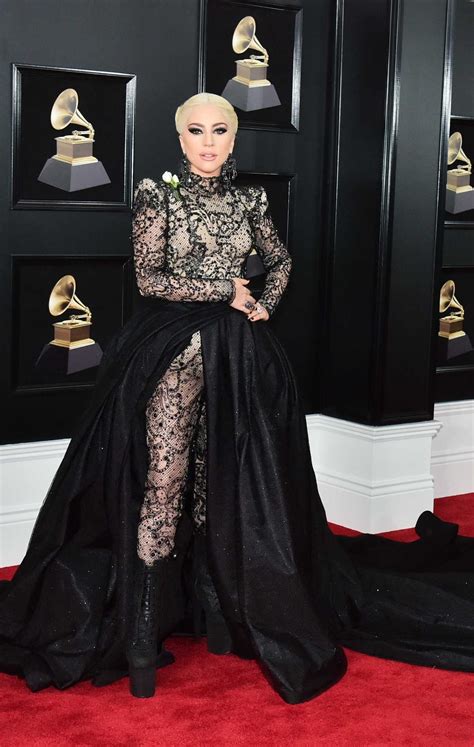 Lady Gaga At The 60th Annual Grammy Awards At Madison Square Garden In New York City 01282018