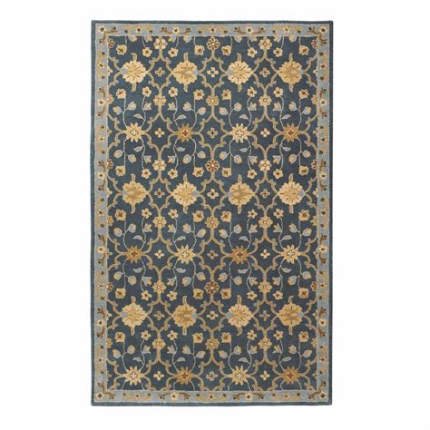 Rugs are not all about styles, patterns and fashion. Home Decorators Collection Exeter Blue 8 ft. x 11 ft. Area ...