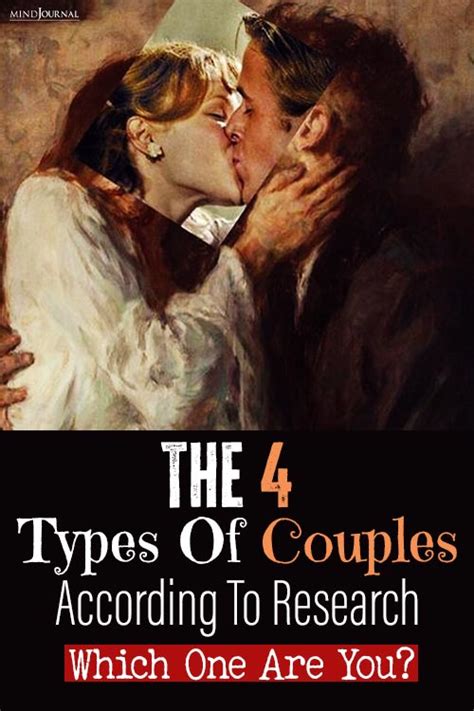 The 4 Types Of Couples According To Research