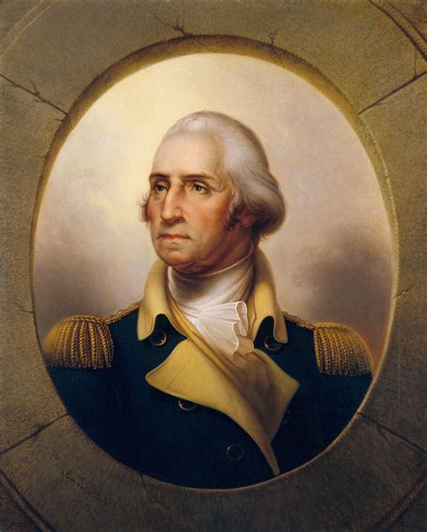 George Washington Painting By Rembrandt Peale