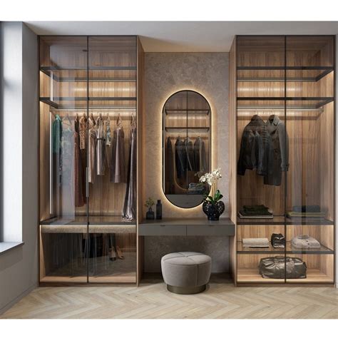 Top Quality Bedroom Furniture Modular Wooden Custom Modern Design Walk