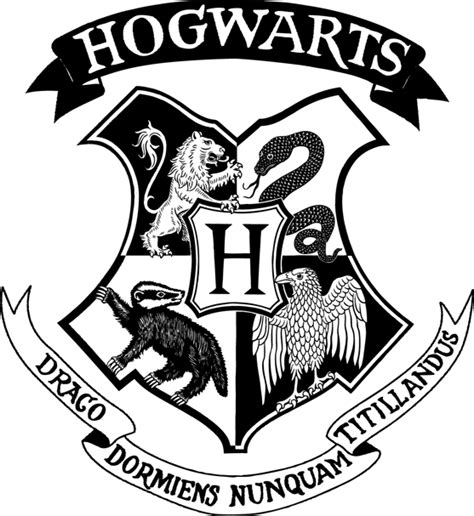 Gryffindor Crest Png Hogwarts Logo Transparent Background Clip Art