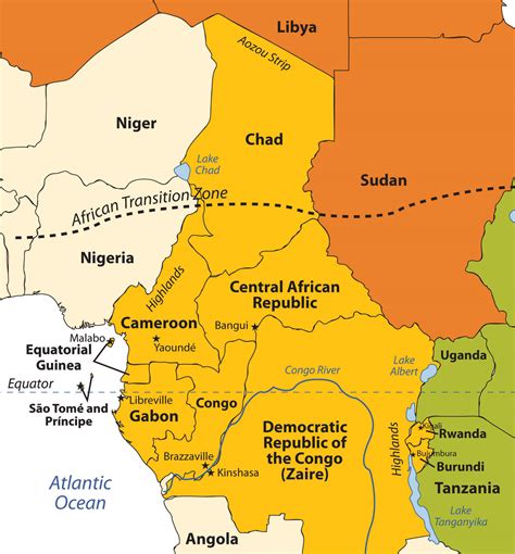 74 Central Africa World Regional Geography