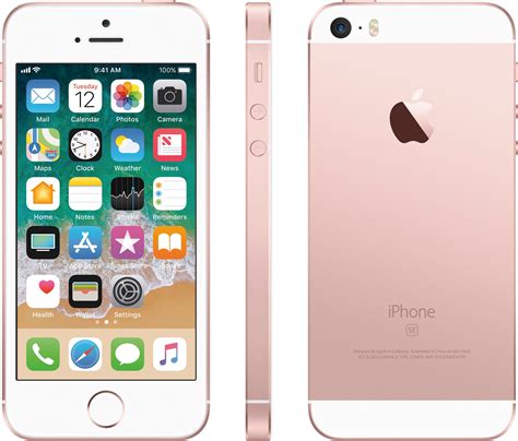Best Buy Apple Iphone Se 64gb Rose Gold Verizon Mly82lla