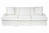 Contrast Piping Sofa Pictures