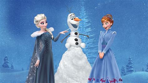 Olaf S Frozen Adventure Anna Elsa Wallpaper Download Free Full Size