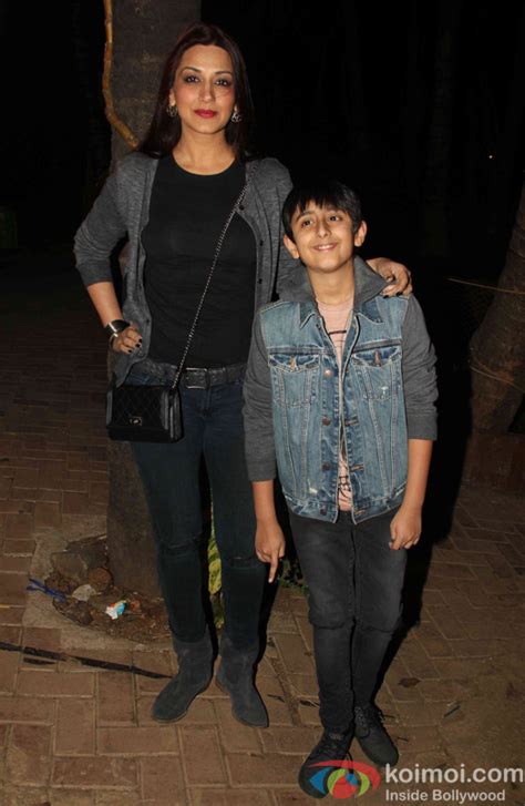 Clicked Sonali Bendre At A Charity Event With Son Ranveer Koimoi