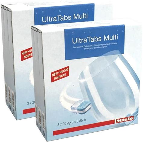 Miele Care Collection Dishwasher Detergent Tabs Tablets Amazon Co