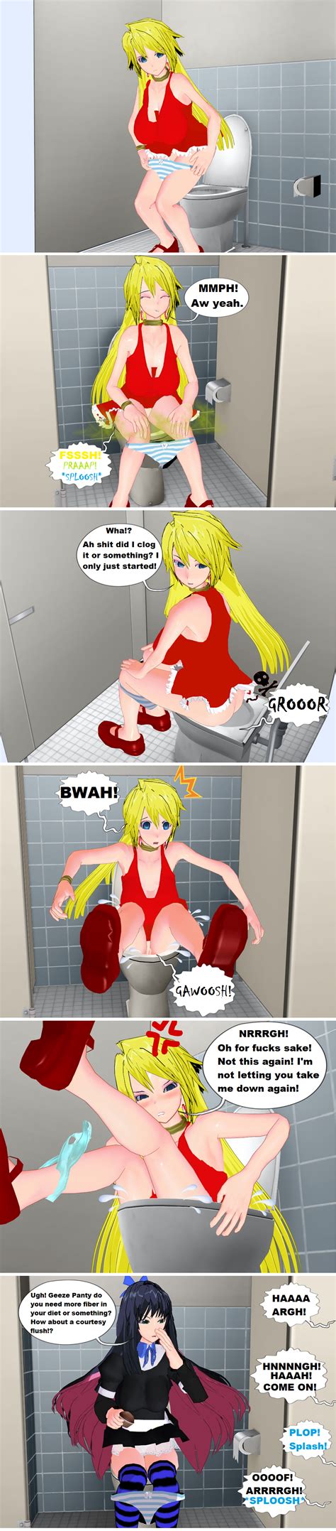 Girls On The Toilet Favourites By Daggr On Deviantart