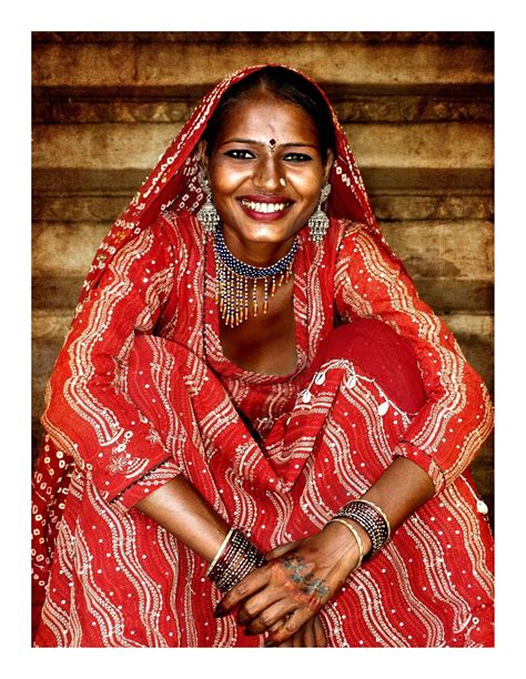 Portrait Of A Beautiful Woman In Pushkar Rajasthan India Beautiful
