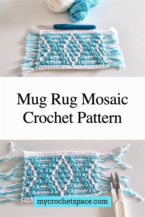 Mug Rug Mosaic Crochet Pattern Artofit