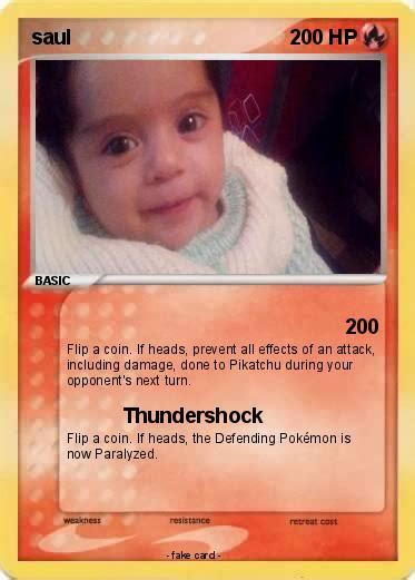 Pokémon Saul 12 12 Thundershock My Pokemon Card
