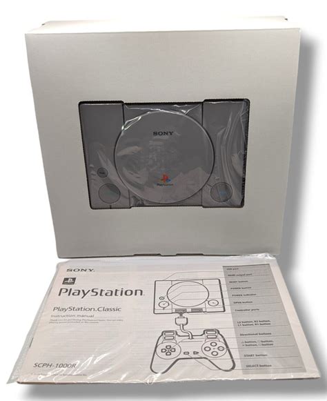Sony Playstation Mini Classic Gray Console 3003868 Ps1 New Open Box