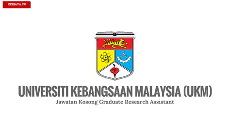 Berikut dikongsikan adalah maklumat tentang jawatan kosong di universiti kebangsaan malaysia termasuk memaparkan kekosongan jawatan dan tarikh tutup permohonan : Jawatan Kosong Terkini Universiti Kebangsaan Malaysia (UKM ...