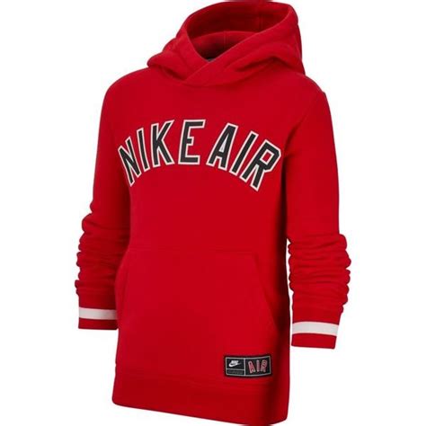 Nike Air Seasonal Fleece Hoodie University Red Kids