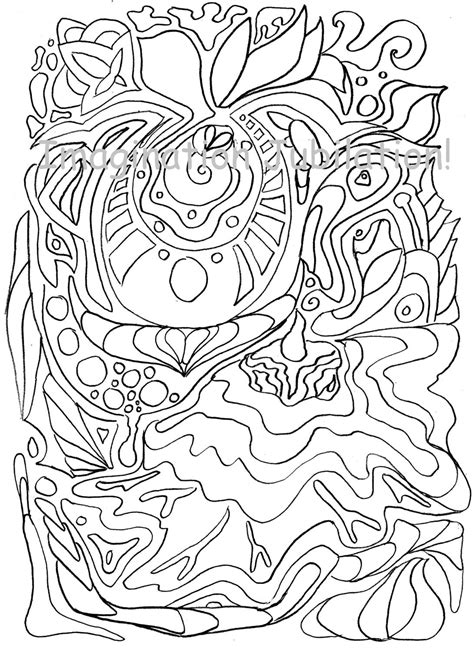 Zendoodle Coloring Pages Of Animals Coloring Pages