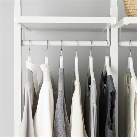 For adults the width will determine the bed size. ELVARLI Clothes rail, white, 15 3/4" - IKEA