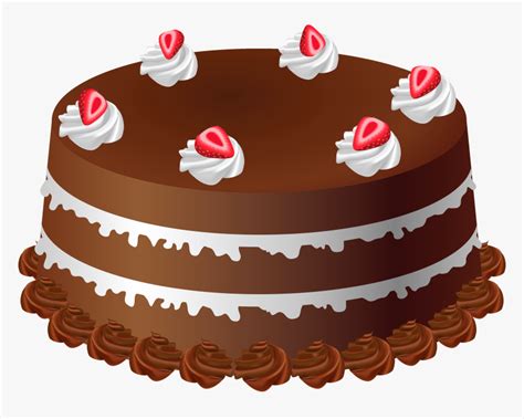 Birthday Cake Chocolate Cake Clip Art Chocolate Cake Cartoon Png