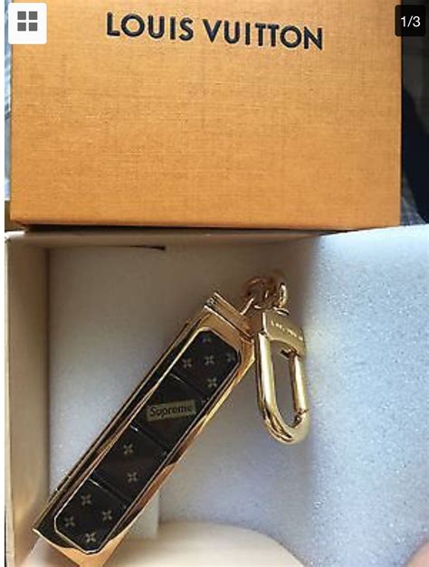 Supreme Supreme X Louis Vuitton Gold Dice Keychain Grailed