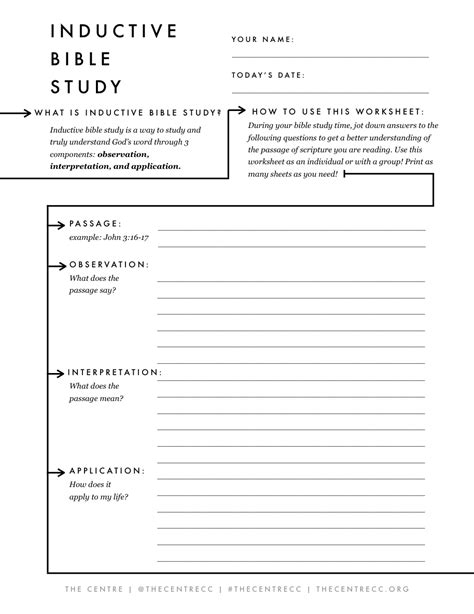 Free Bible Study Workbooks Pdf Free Worksheet For Your Bible Study 5