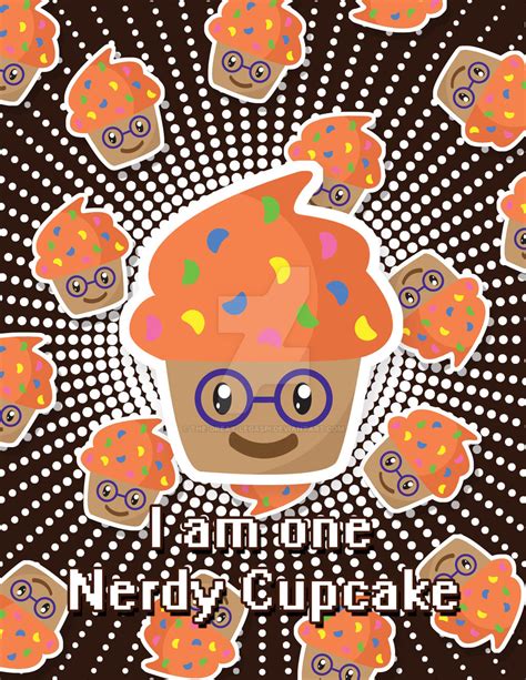 Nerdy Cupcake By The Great Legaspi On Deviantart