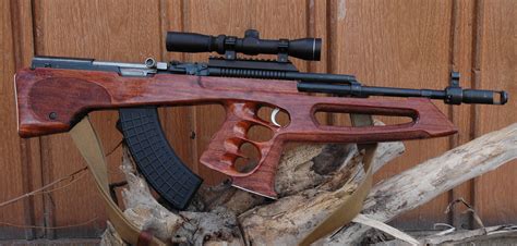 Sks Simonov With Custom Bullpup Stock By Utah Custom Gun Stocks Guns