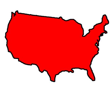 Red Map Usapng Clip Art Vector Clip Art Online Royalty Free