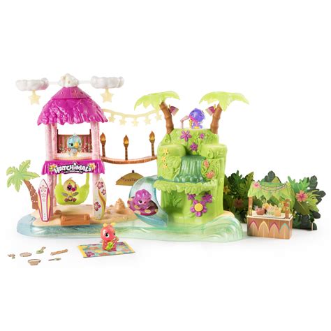 Hatchimals Colleggtibles Tropical Party Playset With Lights Sounds And