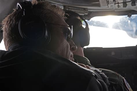 Dvids Images Us Acting Secretary Of Defense Observes In Flight