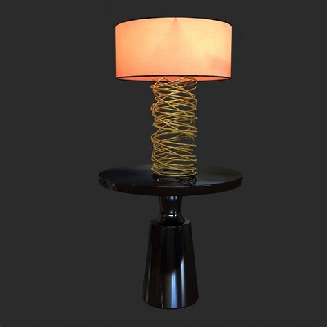 Tornado lamp lava lamp style effect. 3D model Ralph Pucci Table Lighting Tornado lamp