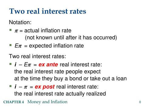 Ppt Two Real Interest Rates Powerpoint Presentation Free Download