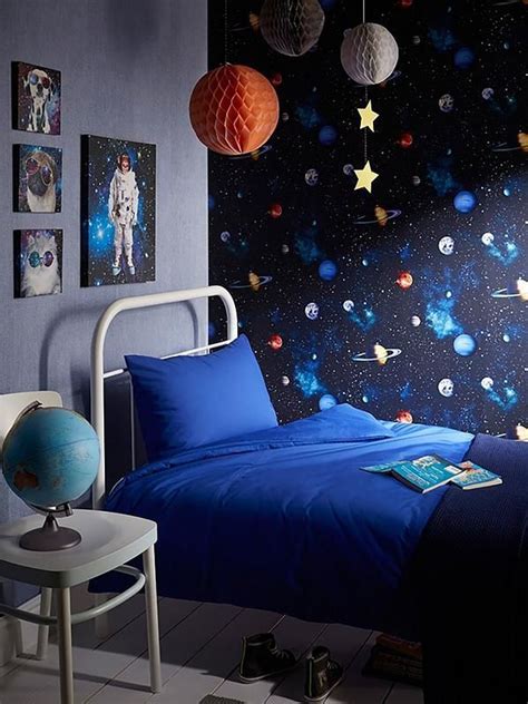 Incredible Space Themed Bedroom Ideas Spacethemedbedroom Boys Space