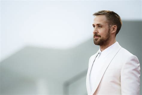 Ryan Gosling At The Venice Film Festival August 2018 Popsugar Celebrity