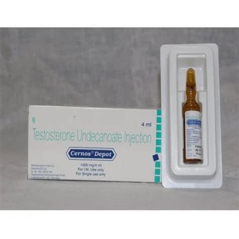 1000 Mg Testosterone Undecanoate Injection Packaging Size 4 Ml At Rs