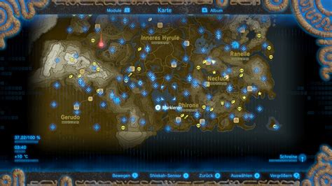 Zelda Breath Of The Wild Alle Schreine Karte Onlinebieb